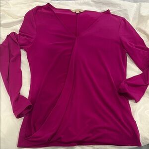 Banana Republic Fuchsia Blouse